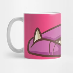 Monster mouth illustration Mug